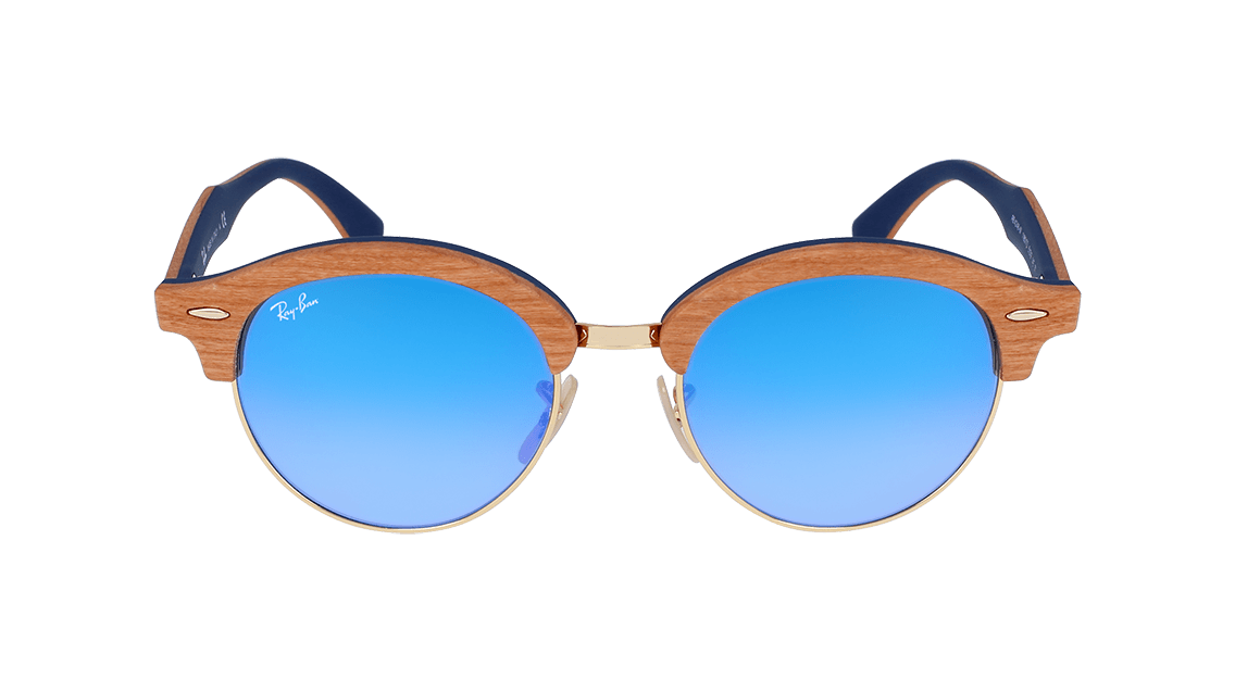Rayban RB 4246M RB4246M Clubround Wood Sunglasses Designer Glasses
